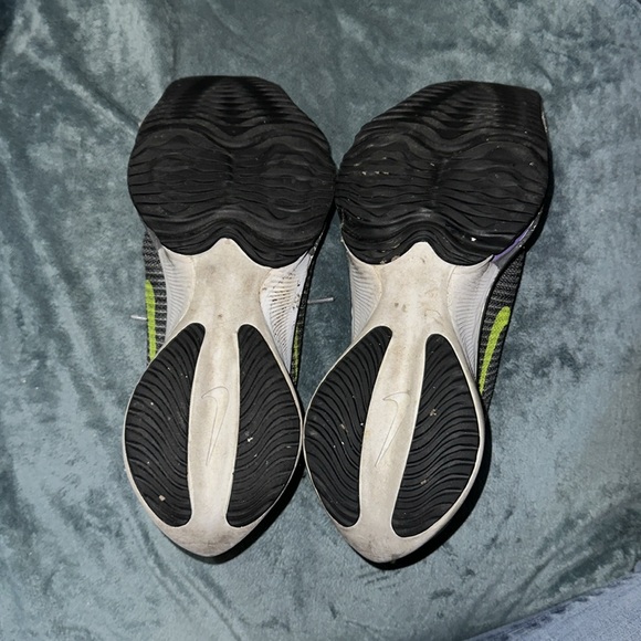 Nike Running shoes ZoomX Nike air zoom size 12 grey purple green white - Picture 5 of 6